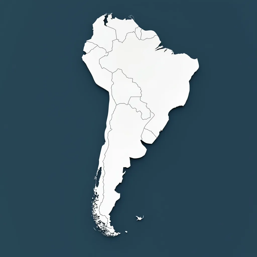 Ícono de mapa de Argentina